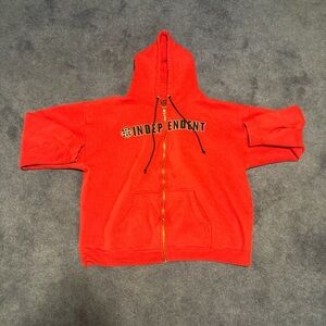 Red XL independent truck company hoodie